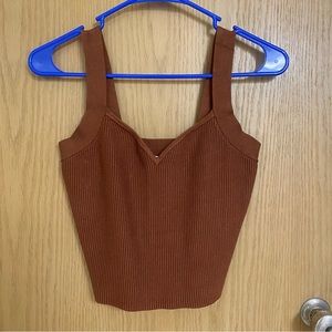 Abercrombie Ribbed Sweater Tank